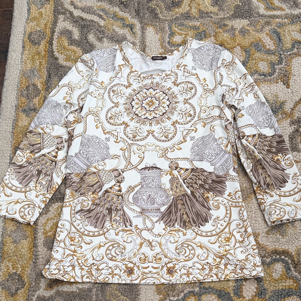 J. Mclaughlin Patterned Tunic - image 1